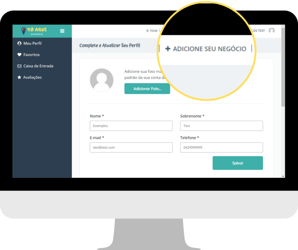 Veja como é fácil adicionar seu negócio no diretório do Tô Aqui
